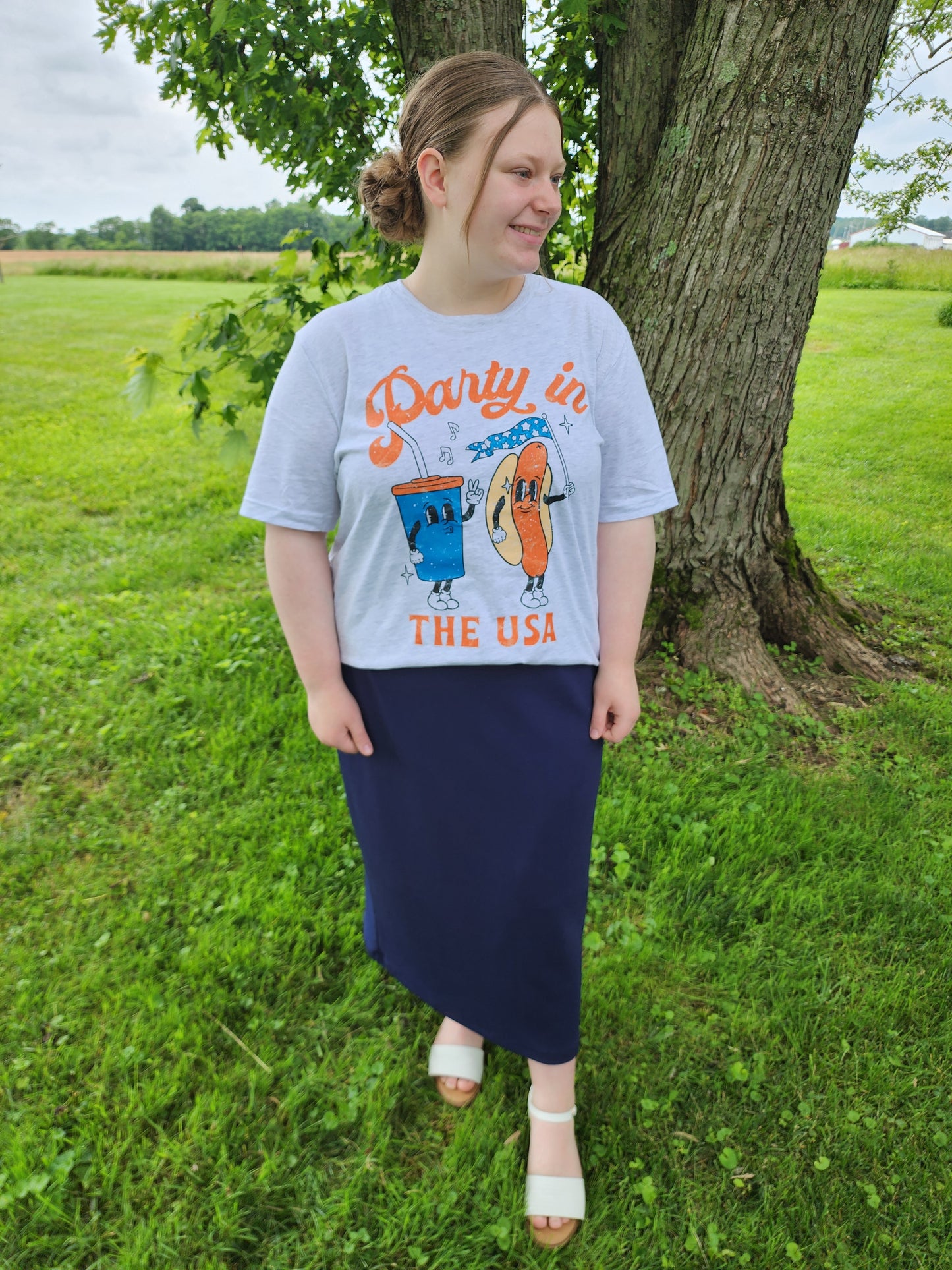 PARTY IN THE USA TSHIRT oversized