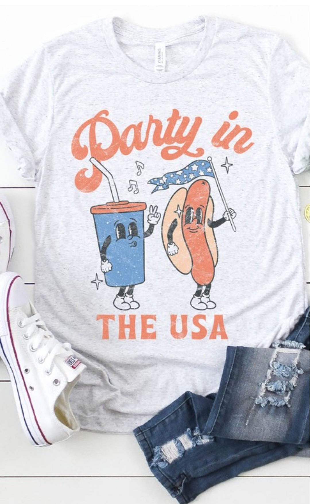 PARTY IN THE USA TSHIRT oversized