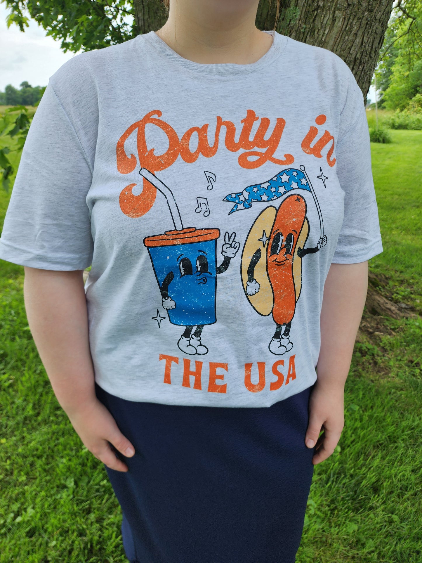 PARTY IN THE USA TSHIRT oversized
