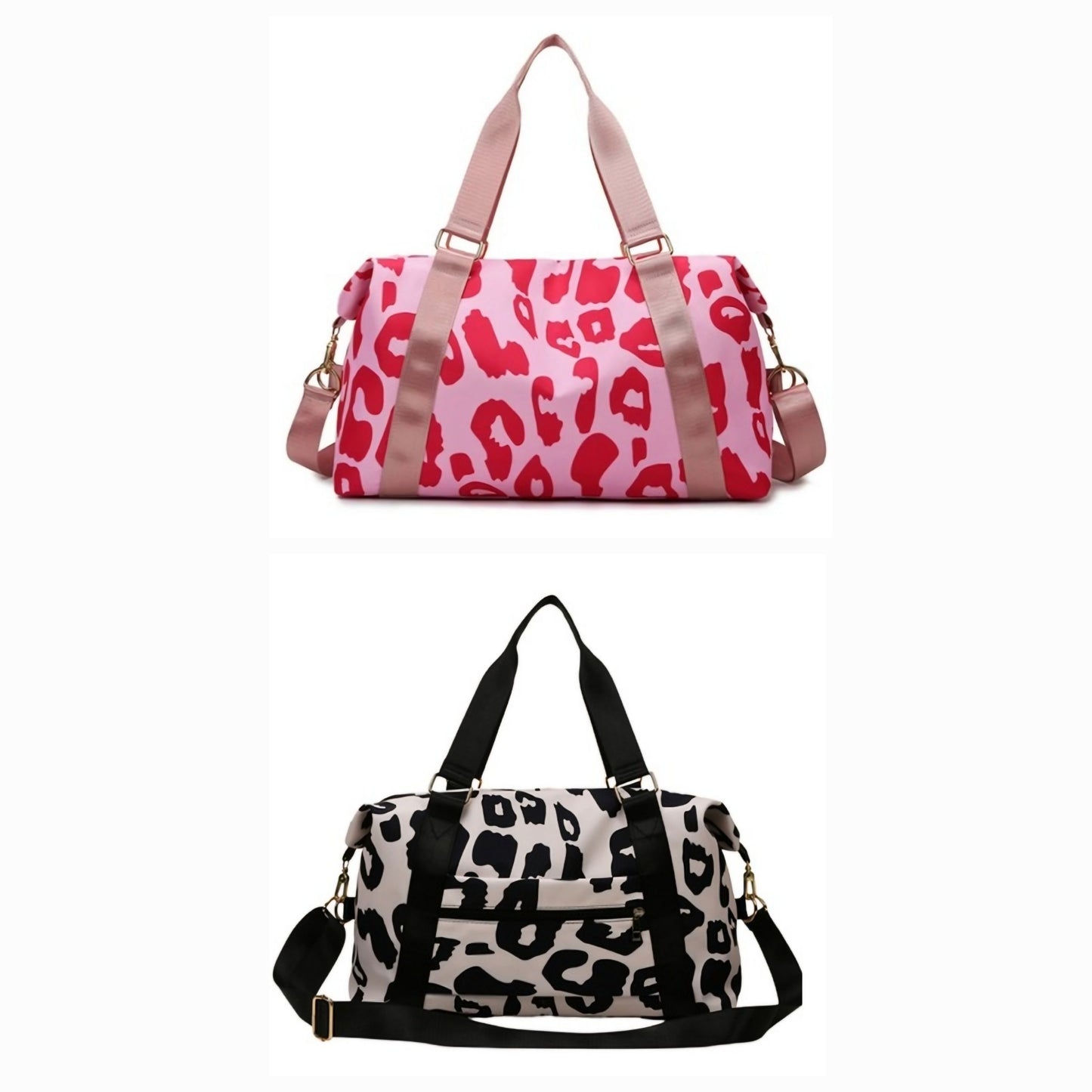 LEOPARD TRAVEL BAGS (MULTI)