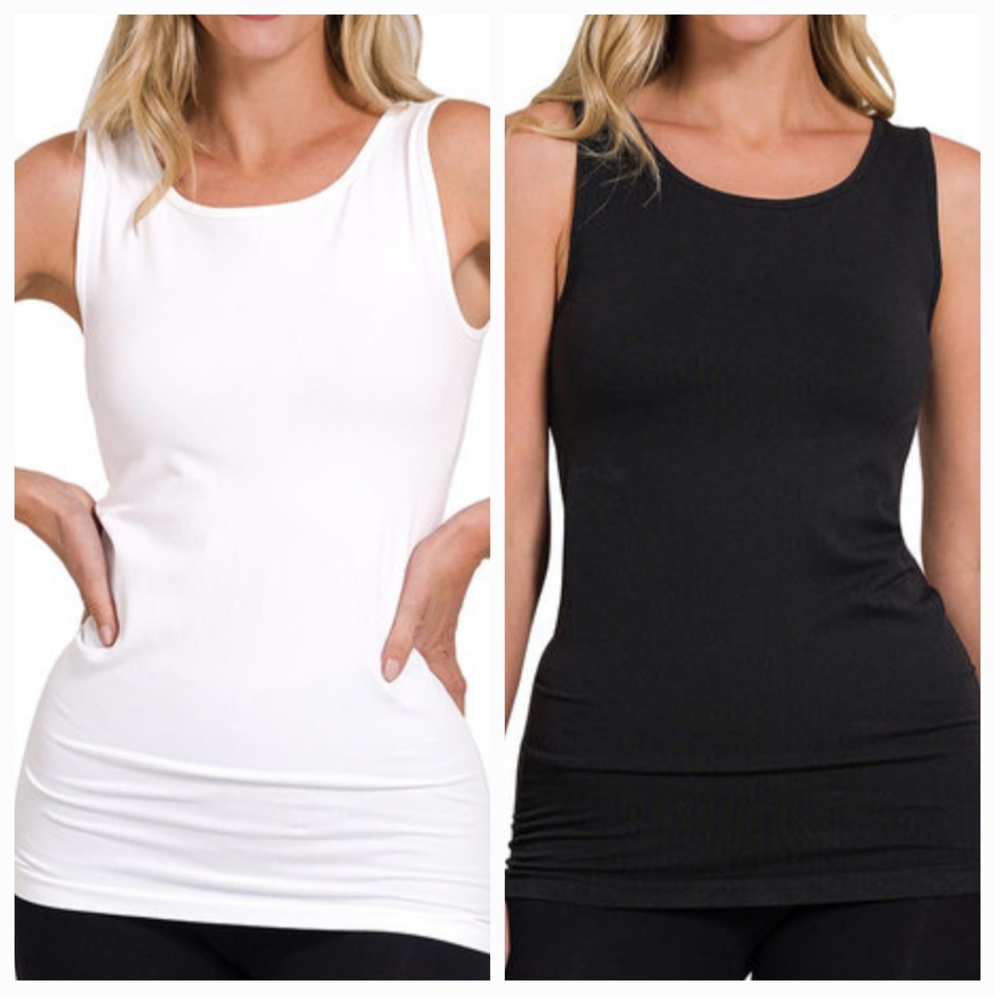 SCOOPNECK SEAMLESS TANK (MULTI)