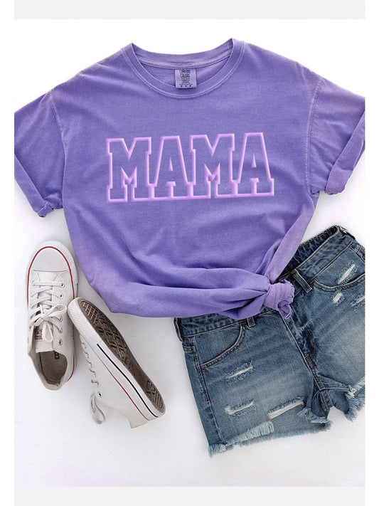 MAMA TEE IN PURPLE