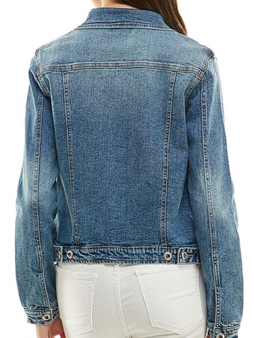 NEW YORK DARK DENIM JACKET