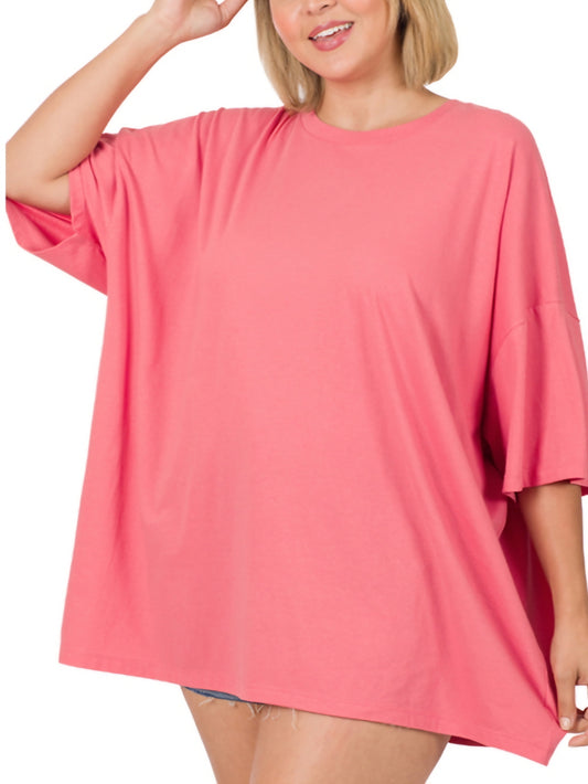 DESERT ROSE OVERSIZED TEE