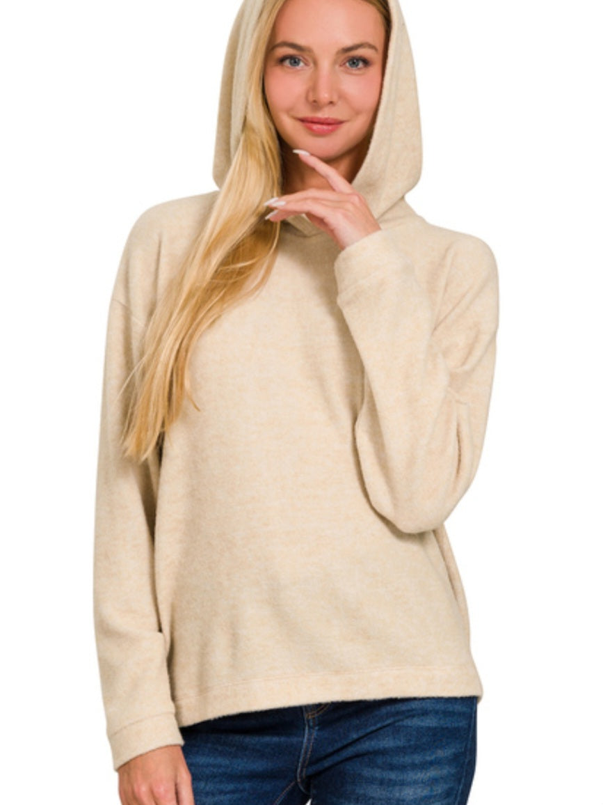 LIGHT TAN HOODIE