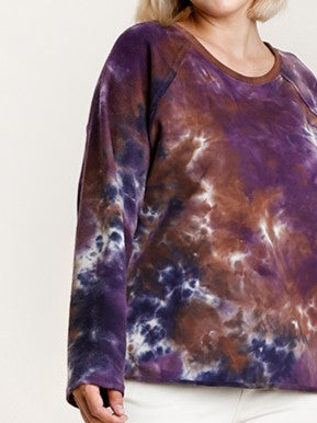 TYE DYE FRENCH TERRY PULLOVER