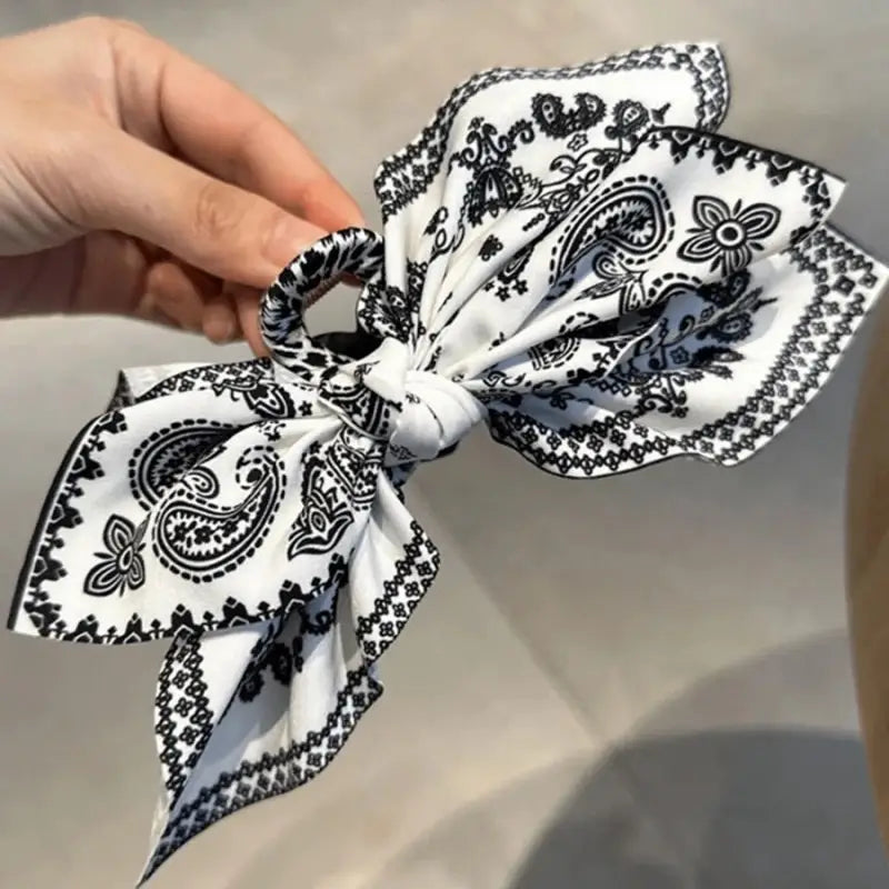 BOHO PAISLEY HAIR CLAW CLIP