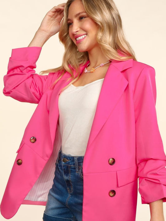 HOT PINK BLAZER