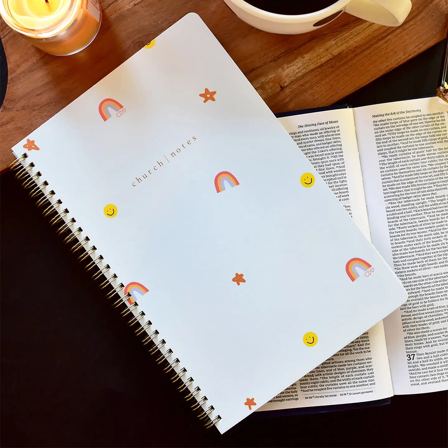 HAPPY ICONS SERMON NOTEBOOK