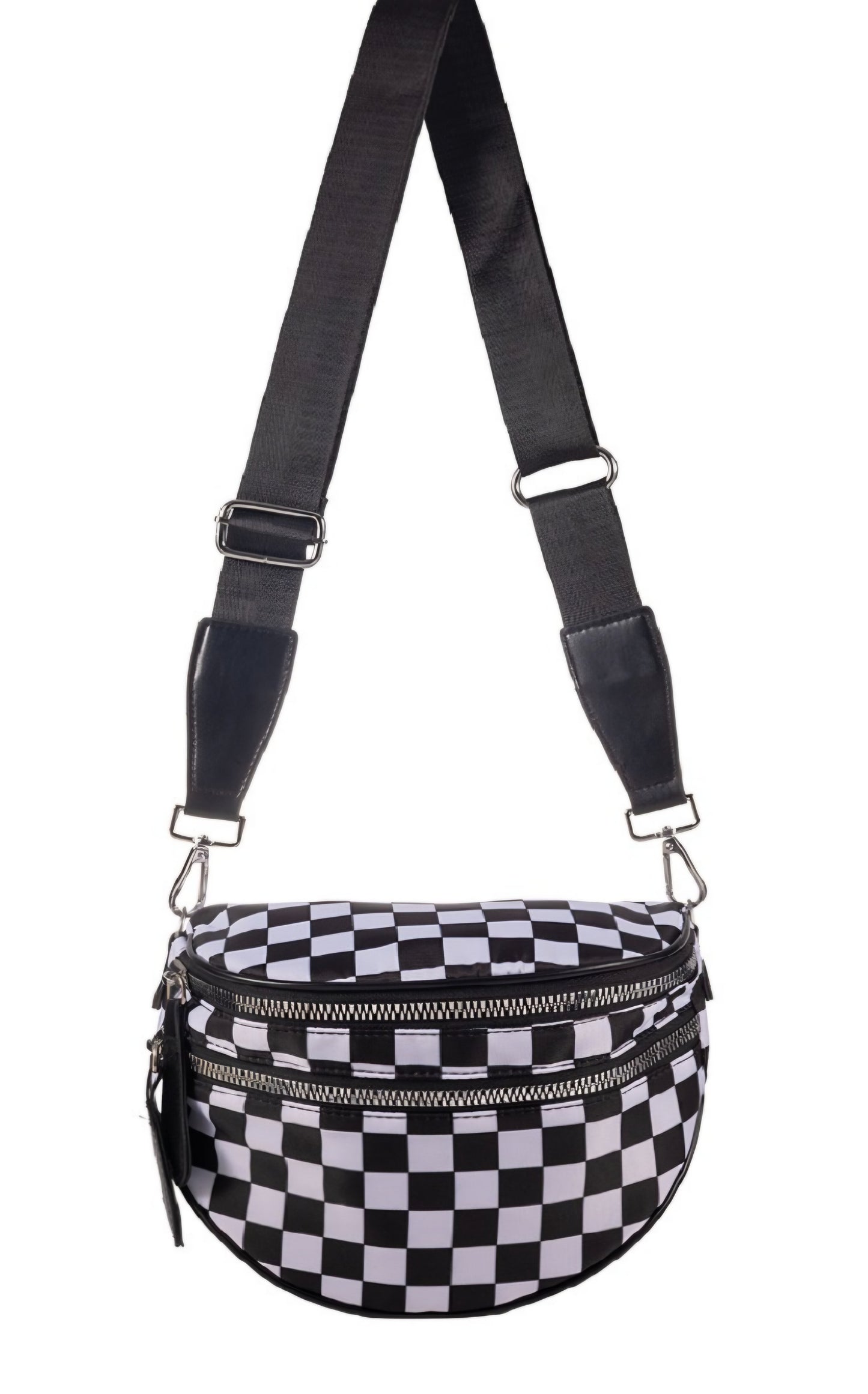 SADDLE BAG CHECKERED CROSSBOSY SLING (multi)