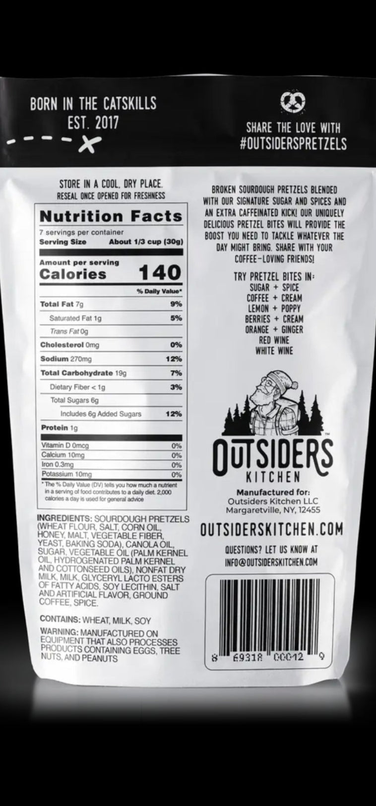 OUTSIDERS KITCHEN PRETZELS (multi)