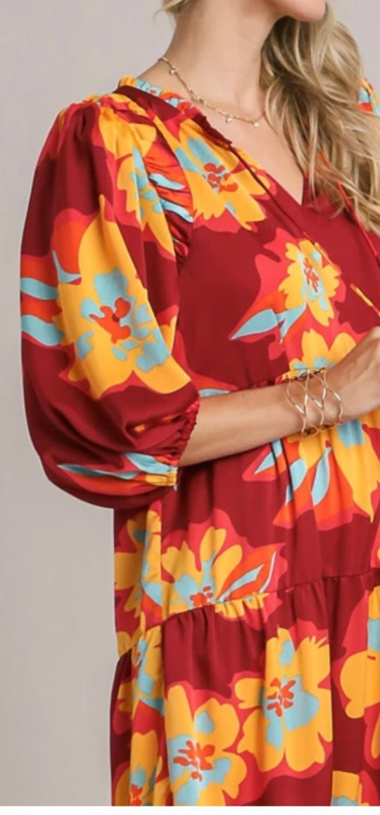 SATIN BABYDOLL DRESS