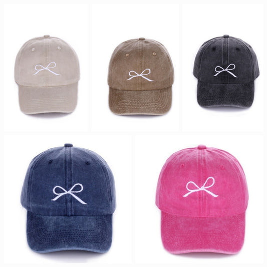 BOW BASEBALL CAPS (multi)