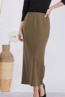 SANDRA MAXI IN OLIVE